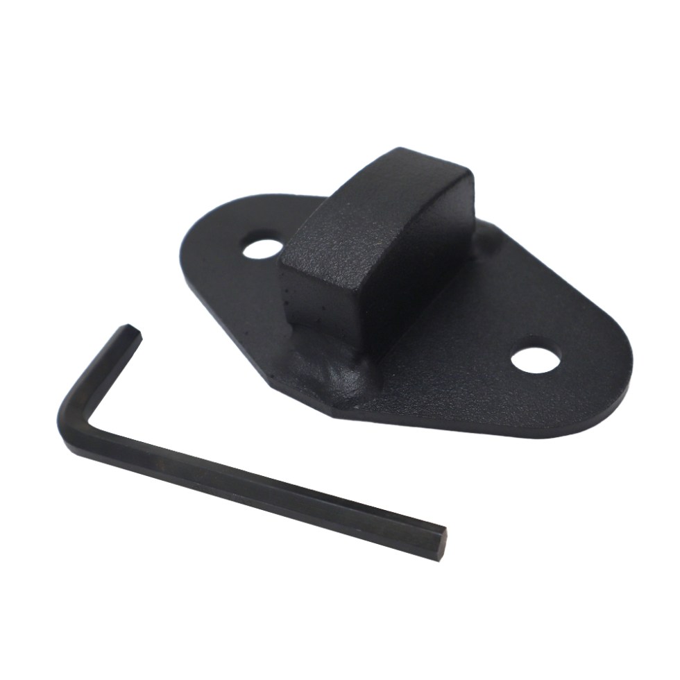 Spacer block for the paddle on a Shocker Air Receiver Hitch