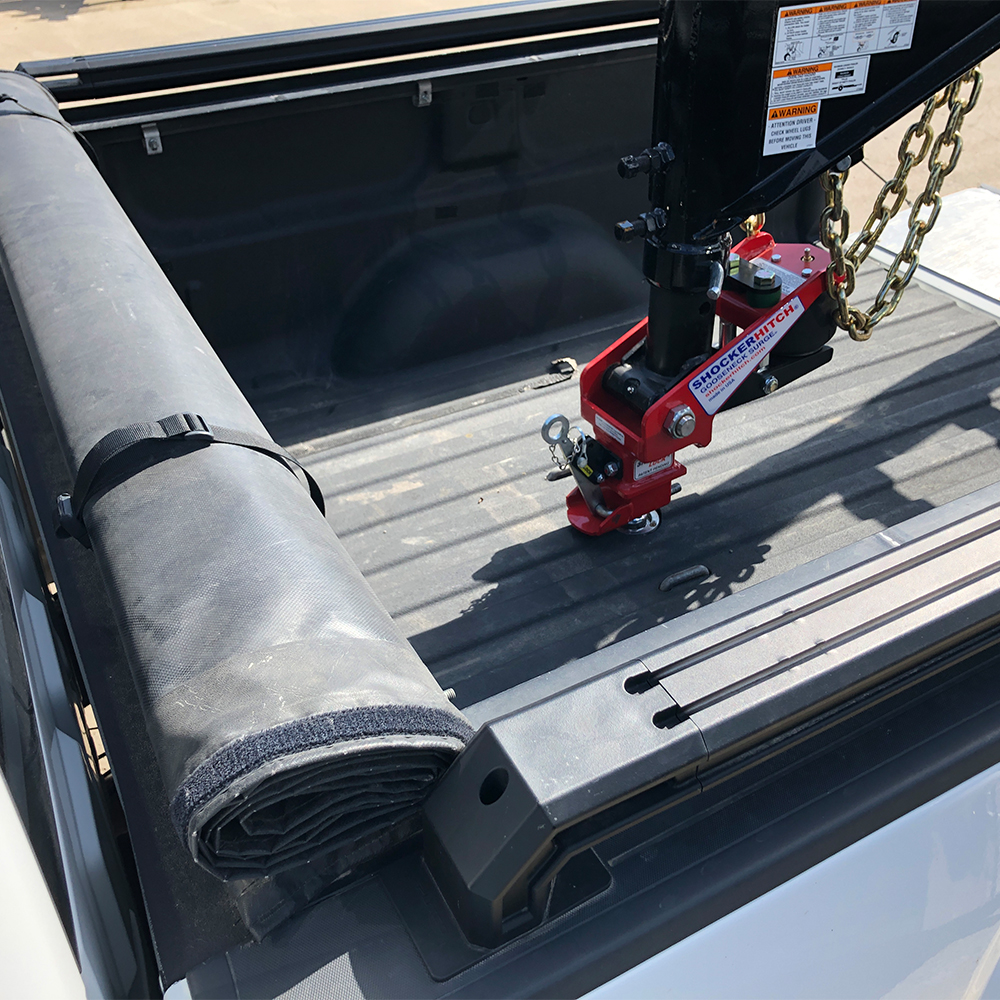 Gooseneck air hitch & coupler shown