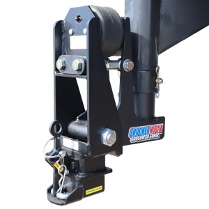 Shocker 30K Gooseneck Air Hitch & Shift Lock 9" Offset Coupler for 2-5/16" Ball