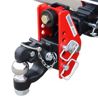 Shocker 14K Impact Cushion Drop Hitch with Pintle & Ball