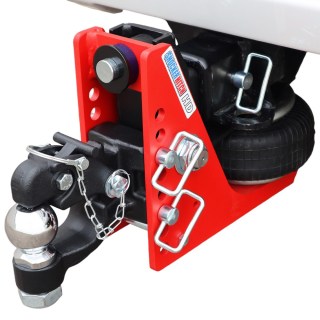 Shocker 20K HD Air Drop Hitch with Pintle & Ball