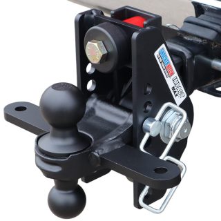 Shocker 20K Impact Max Sway Control Drop Hitch with Combo Ball