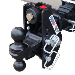 Shocker 20K Impact Max Cushion Drop Hitch with Combo Ball