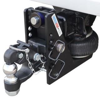 Shocker 20K HD Max Air Drop Hitch with Pintle & Ball