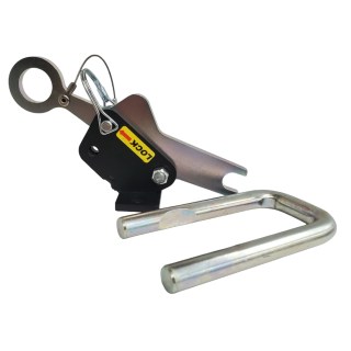 Shift Lock Coupler Upgrade Kit with Lever Handle with Chain, Pin & Clip, Holder Bracket & U-Pin