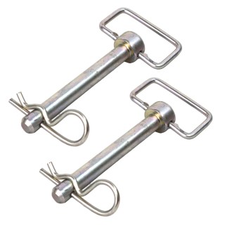 Shocker 5/8″ x 5″ Ball Mount D-Handle Hitch Pin with Clip