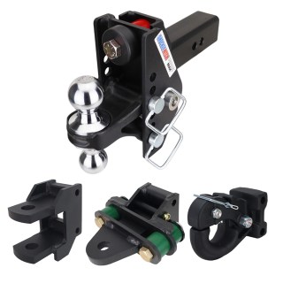 Shocker 20K Impact Max Cushion Hitch Deluxe Farm Mount Tow Kit