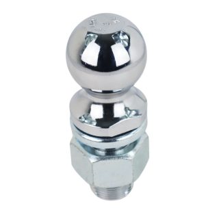 Shocker 2″ Chrome Trailer Hitch Ball w/ 1-1/4″ Diameter x 2-5/8″ Shank