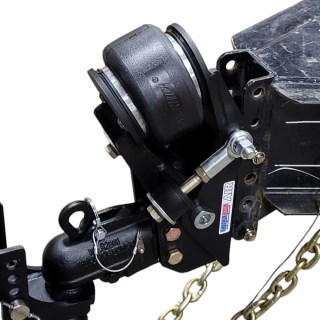 Shocker 12K Air Trailer Tongue Mount with Wallace 2″ Ball Coupler