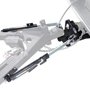 Shocker 20K HD Max Air Drop Hitch Sway Control Towing Kit with Combo Ball