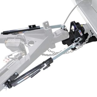 Shocker 20K HD Max Air Drop Hitch Sway Control Towing Kit with Combo Ball