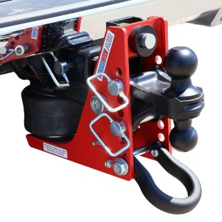 Shocker 14K Air Drop Hitch with Black Combo Ball & Shackle