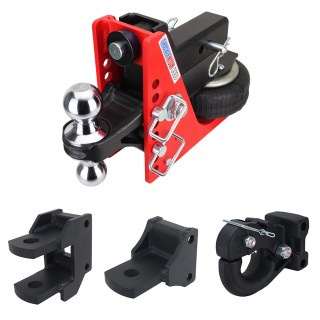 Shocker 20K HD Air Drop Hitch Farm Mount Towing Kit
