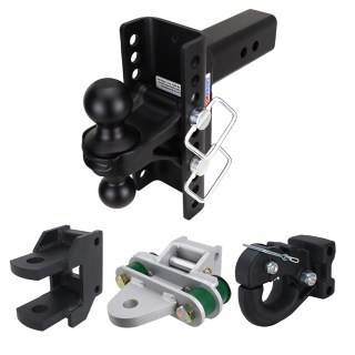 Shocker XR Drop Hitch Deluxe Farm Mount Towing Kit