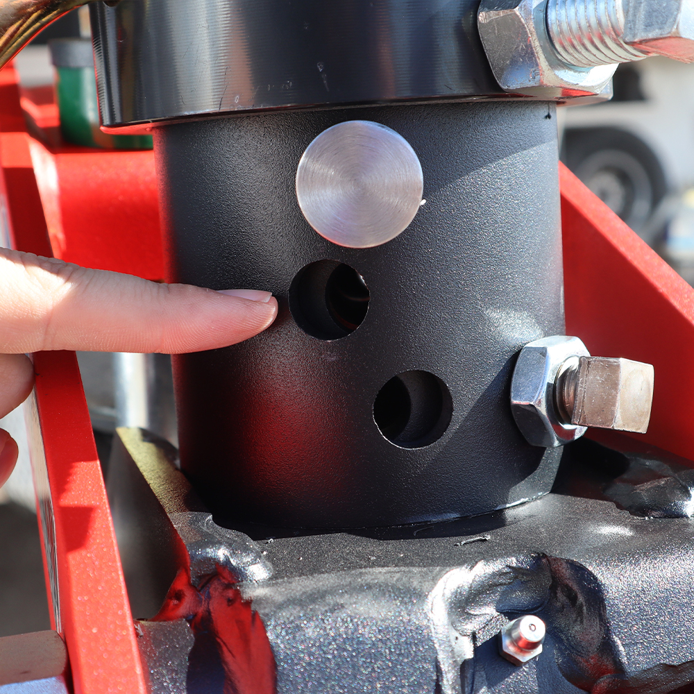 Figure 12: Middle hole: 100mm Round Stems with 20°-30° Angled Pin Holes.