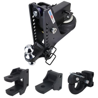 Shocker 20K HD Max Air Super Drop Hitch Farm Mount Towing Kit