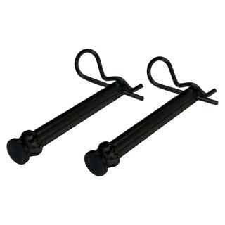 Shocker 5/8″ x 5″ Black Bullet-Style Hitch Pin with Clip