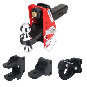Shocker 14K Impact Cushion Drop Hitch Farm Mount Towing Kit
