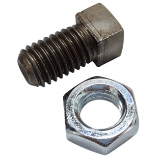 Shocker 5/8″ by 1″L Set Bolt & Jam Nut for Multi-Fit Round Gooseneck Air Stem