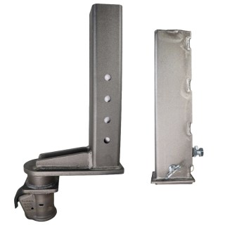 Shocker Square Gooseneck Outer Sleeve & Inner Stem with Demco 9″ Offset Coupler