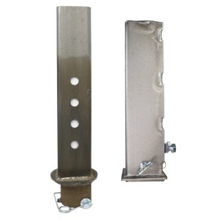 Shocker Square Gooseneck Outer Sleeve & Inner Stem Tube Wallace Coupler