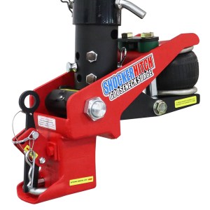 Shocker 30K Gooseneck Surge Air Hitch & Shift Lock Coupler for 2-5/16" Ball