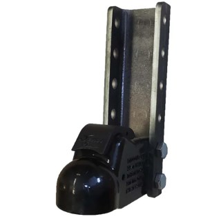 Demco Composite Handle Trailer Coupler 2-5/16″ Ball & 5-Position Weld-On Vertical Channel – 21K