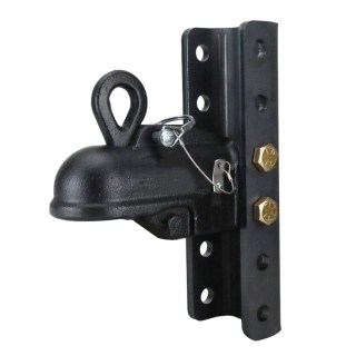 Wallace Auto Locking Trailer Coupler 2-5/16″ Ball & 5-Position Weld-On Vertical Channel – 20K