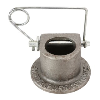 Wallace Forge Weld-On Gooseneck Coupler Head Assembly – Fits 2-5/16″ Ball – Includes Pin