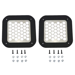 Quick Latch Mud Flap Dual Exhaust Outlet