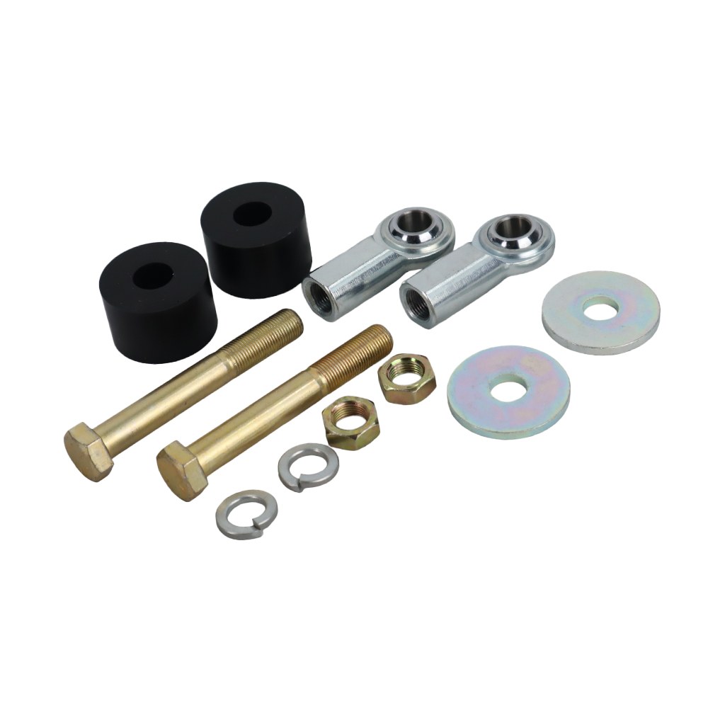 Air Tongue Mount bump cushion kit with two rubber cushions, bolts, washers and nuts