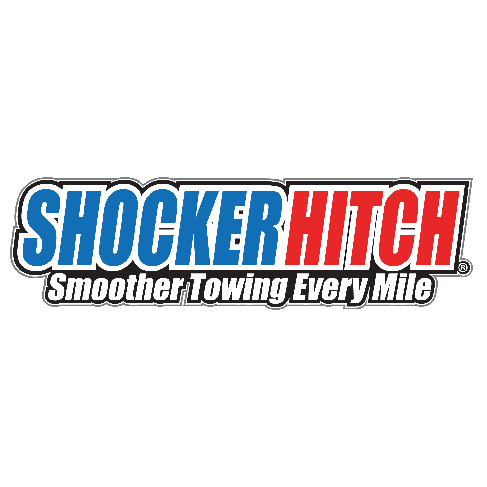 Full-color square logo — Shocker Hitch, Smoother Towing Every Mile