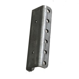 Weld-On 3-1/2″ Wide Vertical Channel for Trailer A-Frame – 6 Hole
